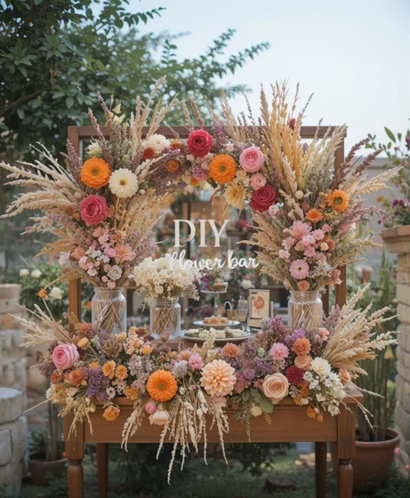 DIY Flower Bar 