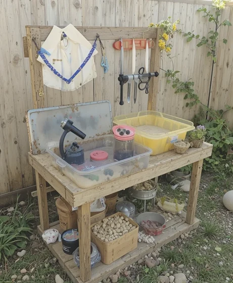  DIY Mud Kitchen 