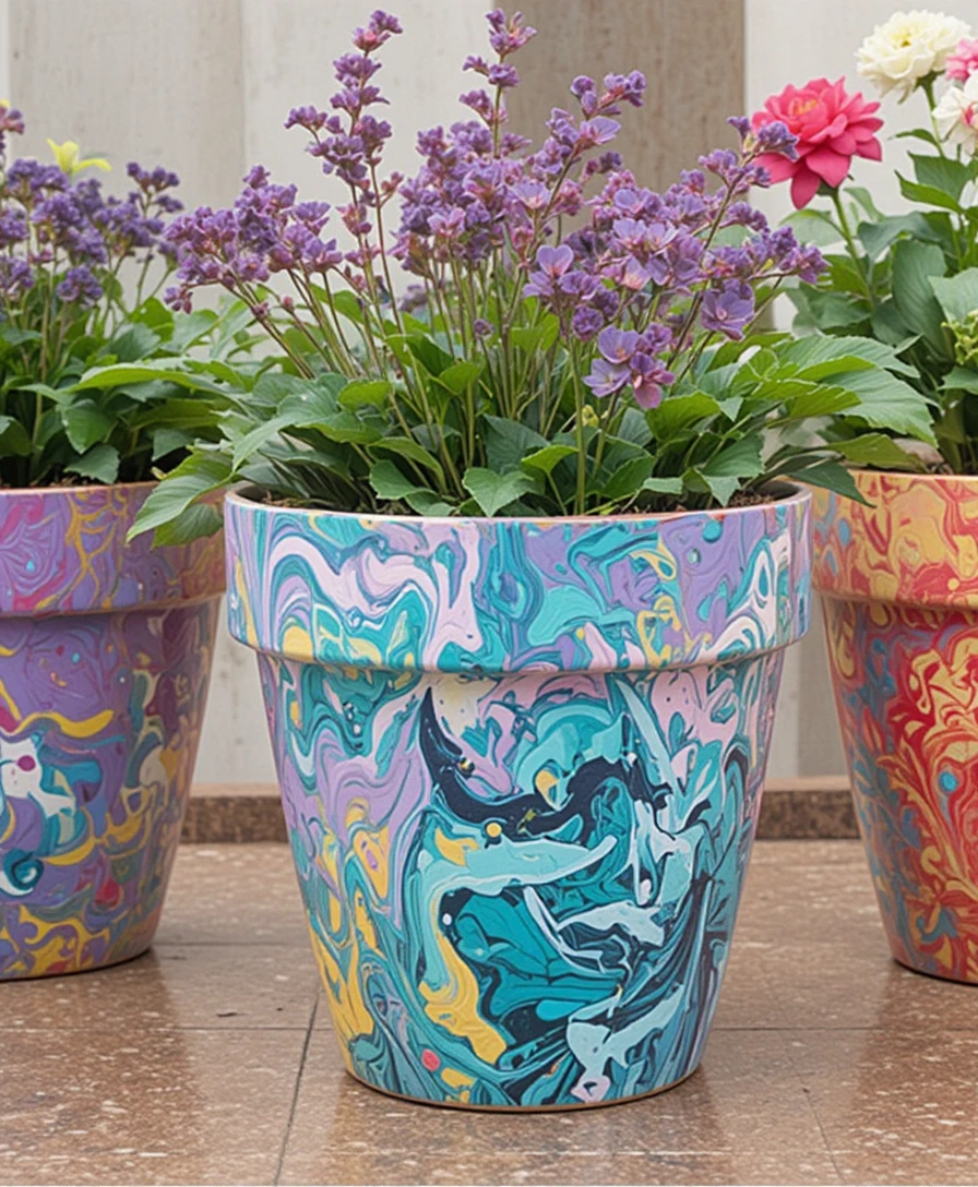 25 Painted Flower Pots That Add Color, Charm, and Personality to Your ...