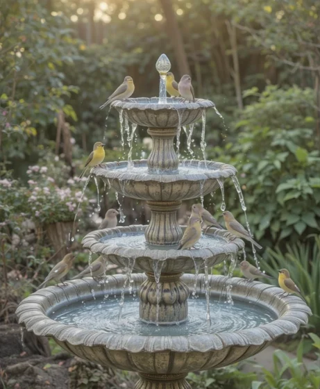  Bird Bath Ideas