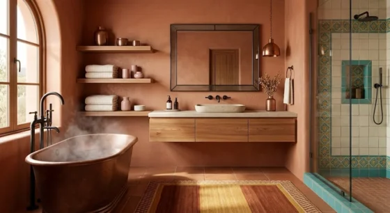 Southwestern Style Bathrooms: 18 Earthy Ideas for Your Home